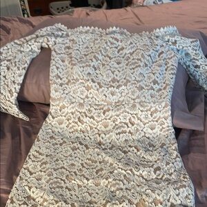 Elegant Lace Off-Shoulder Dress